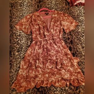 Vera wang floral dress